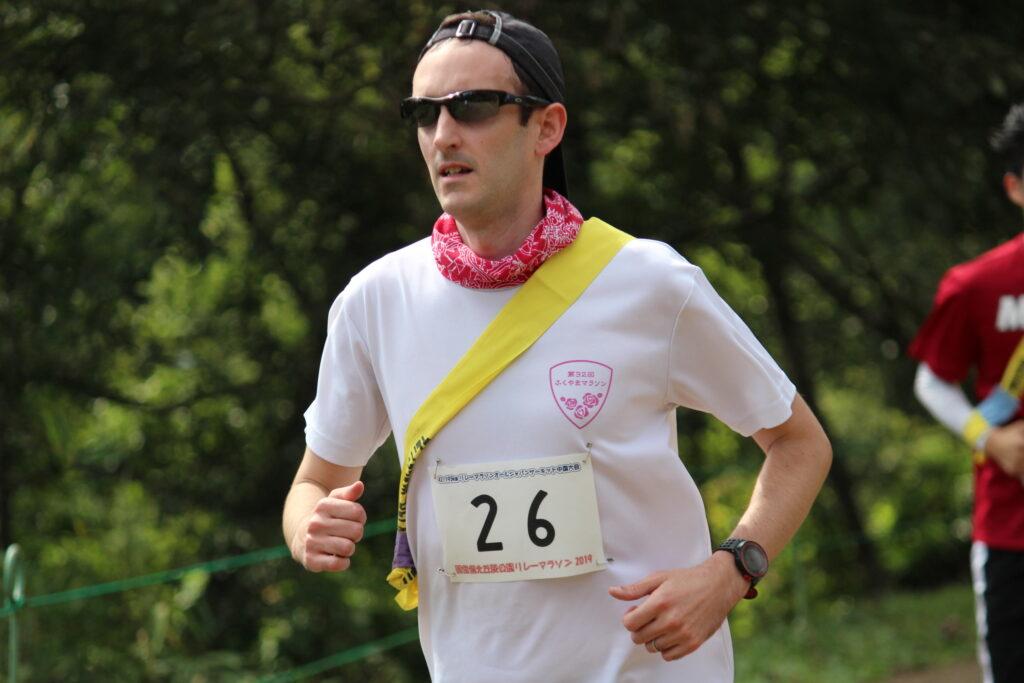 Carl from Japan, who is running in the Exeter Virtual Half Marathon